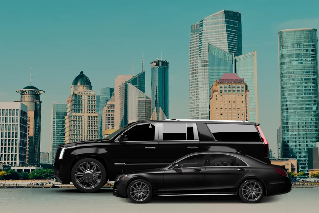 Luxury sedan and SUV