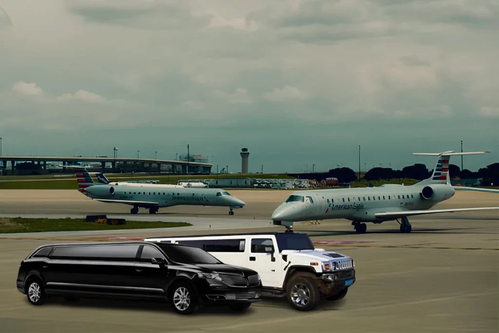 Stretch Limo Rental in Dallas For Airport Transportation