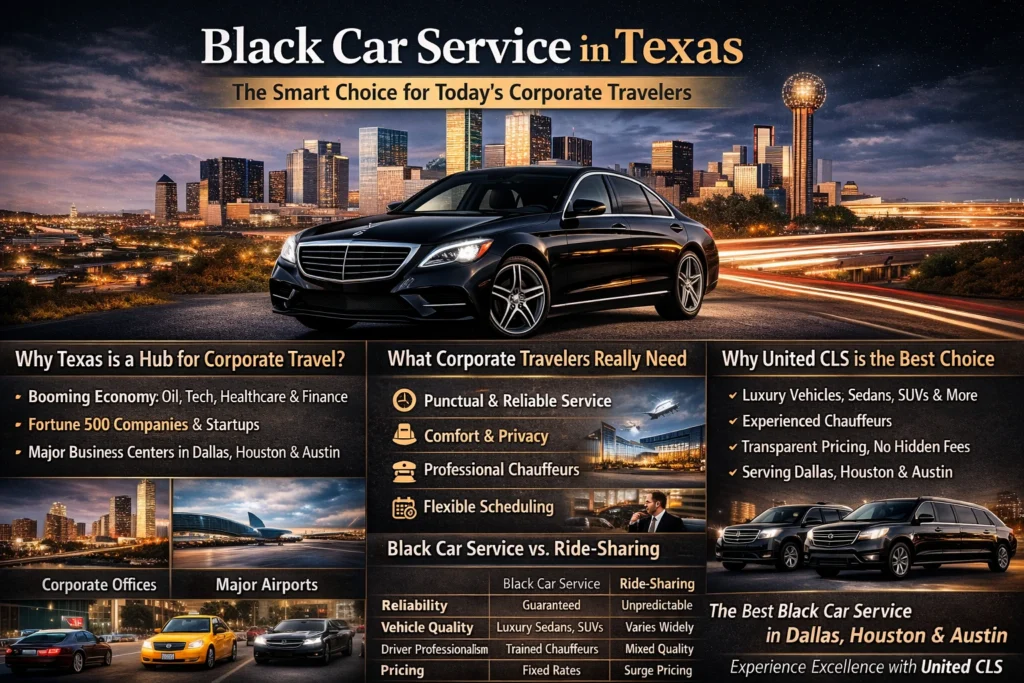 Black Car Service in Texas