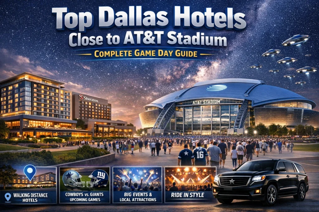 Dallas hotels close to AT&T Stadium