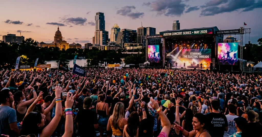 Austin Concert Transportation Services – Throughout May 2026