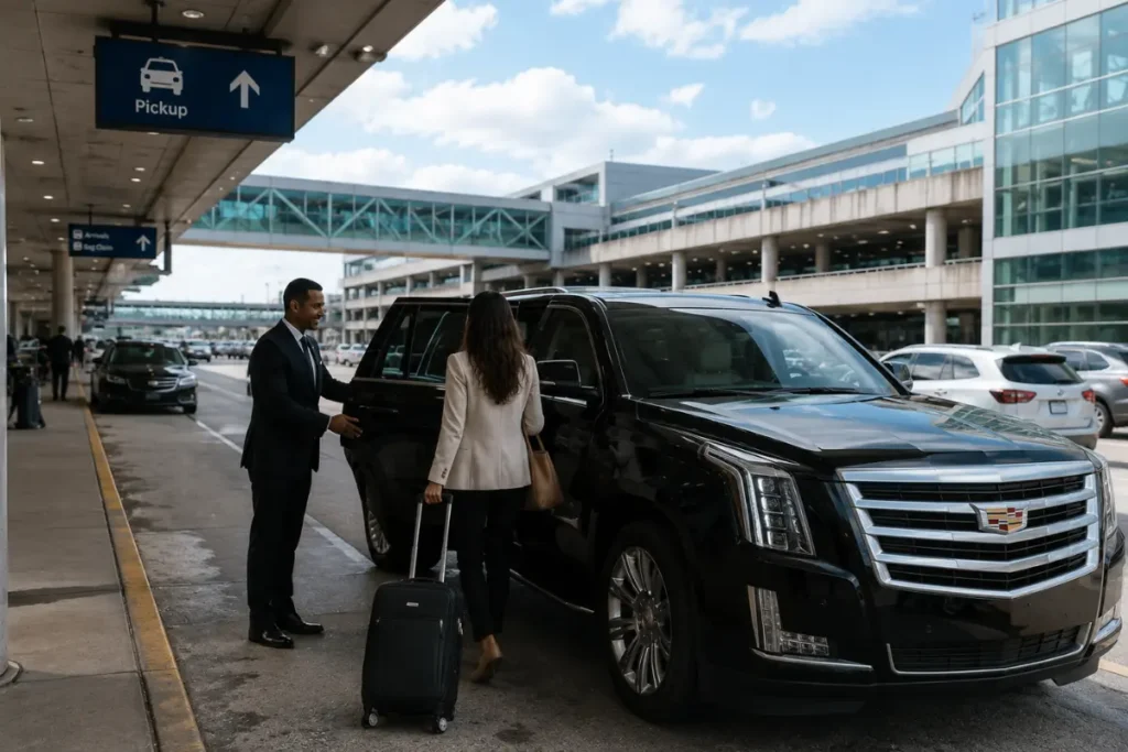 Book your DFW airport pickup with United CLS