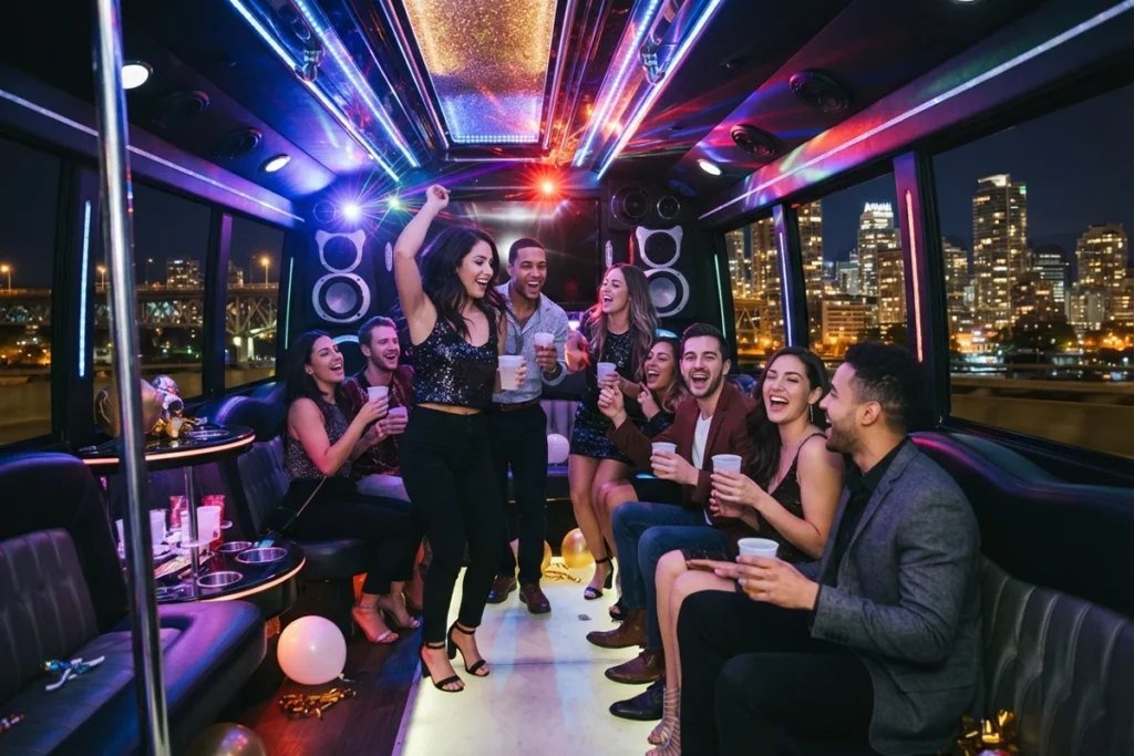 Party Bus - Group Rides Book a party bus