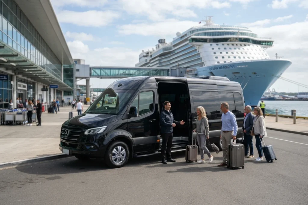 Cruise terminal transfers